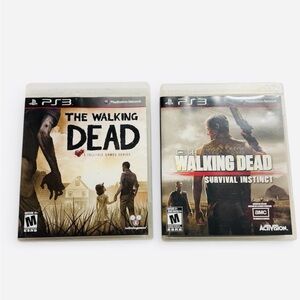 The Walking Dead PS3 Game Bundle - 2 Games - CIB, Tested & Working!